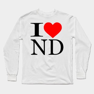 I Heart ND, No Doubt Fan Shirt as Worn by Olivia Rodrigo at Coachella, Ska Style Long Sleeve T-Shirt